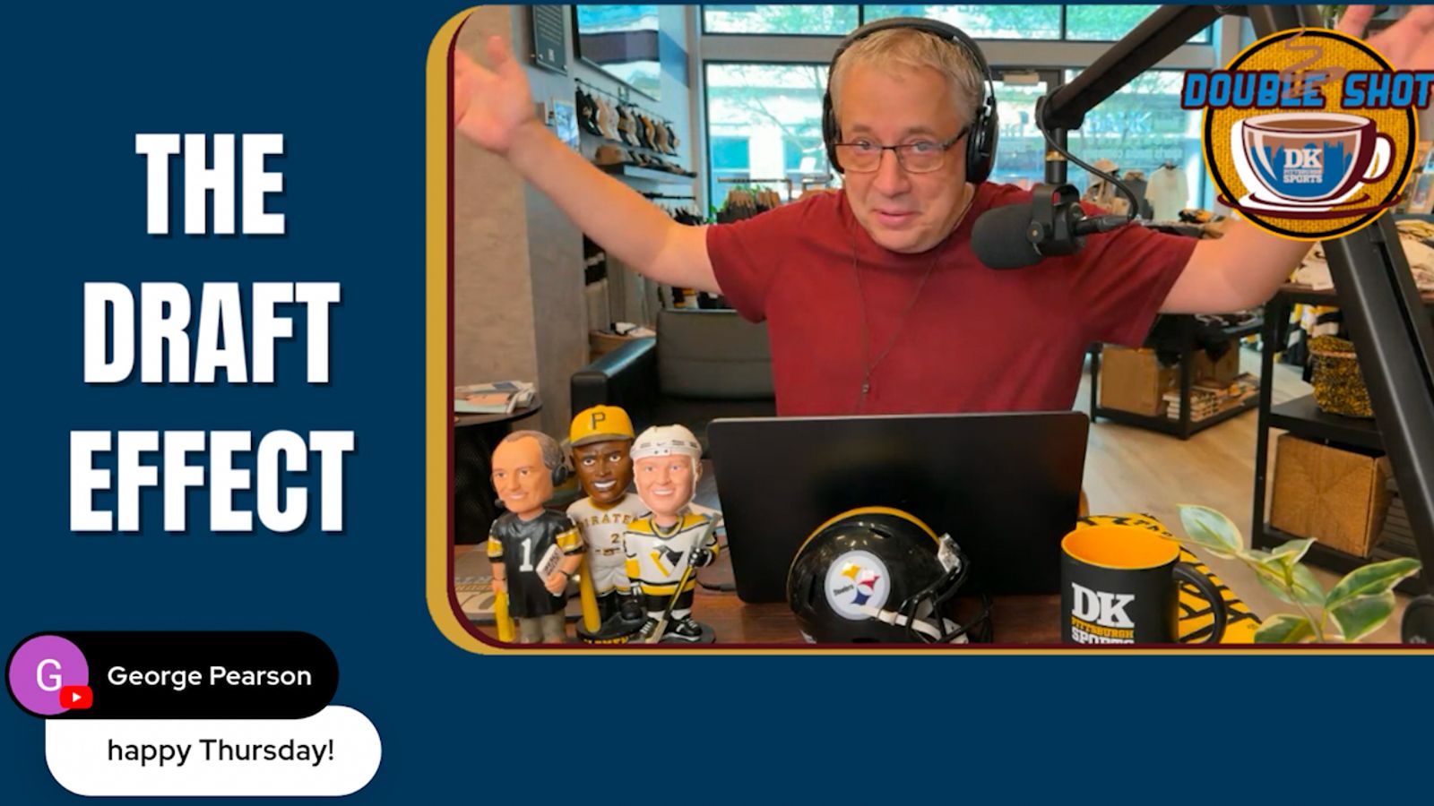 DK’s Double Shot of Steelers: The draft effect taken in Downtown (Videos)